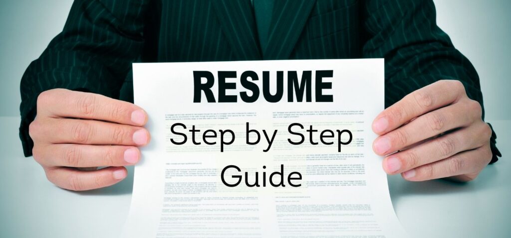 Resume Step by Step Guide