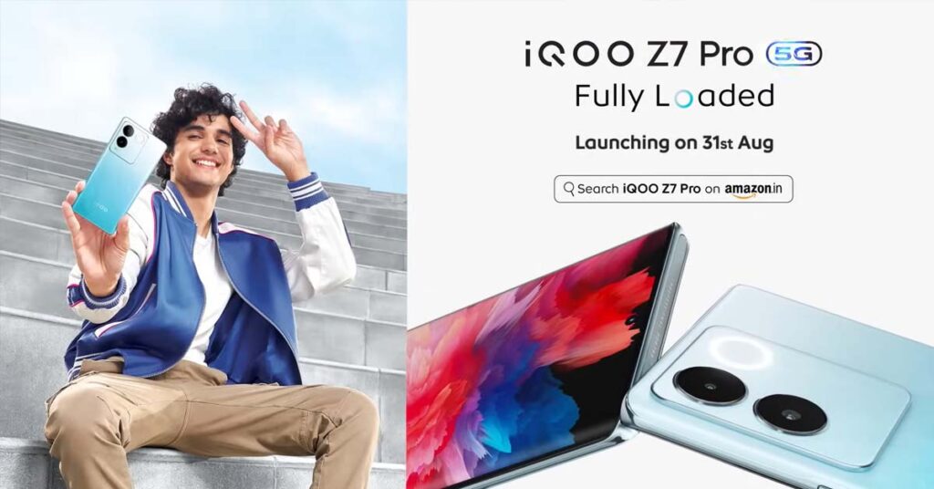 iQOO Z7 Pro 5G Blue Lagoon, 8GB RAM, 256GB